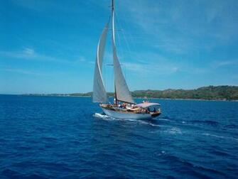 Sailboat Oneaire Iii Wallpaper Background Roatan Honduras
