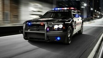 Dodge Charger Police Car Wallpaper