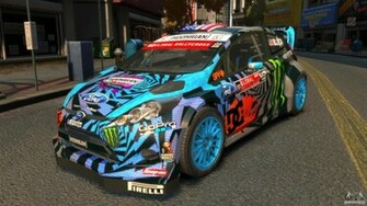 Ken Block Ford Fiesta Wallpaper
