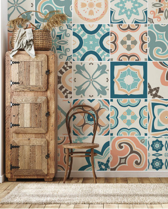 Ways To Use Tile Wallpaper In Your Home