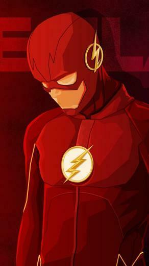 The Flash Superhero Dc Comics iPhone 6s Wallpaper