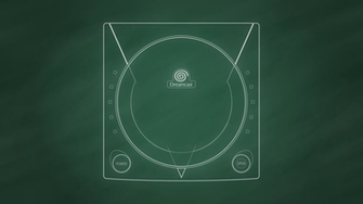 Sega Dreamcast Chalkboard By Blueamnesiac