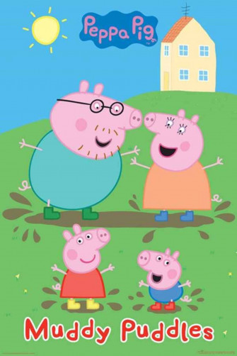 Peppa Pig House Wallpaper