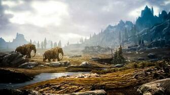 Mammoths Wallpaper