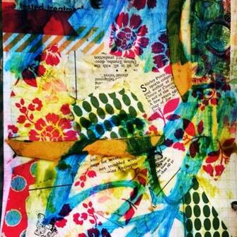 Mixed Media Background