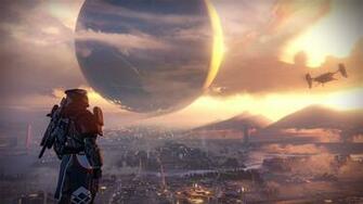 Destiny Close Look On A Planet Game Official Poster
