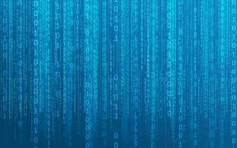 Blue Number Code Digital Wallpaper Art Numbers Binary