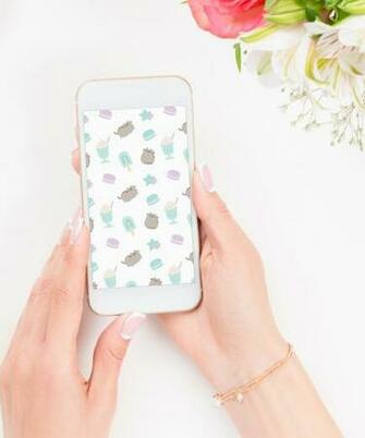Pusheen Brighten Up Your Phone With New Wallpaper From