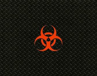 Orange And Black Bio Hazard Wallpaper By 865senseimods