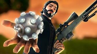 Baileyjiii Made This Cool Wallpaper Of John Wick Fortnitebr