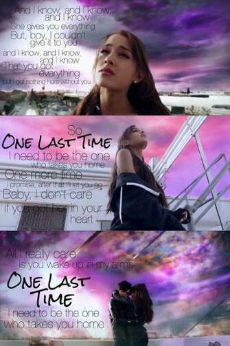 Ariana Grande One Last Time Music