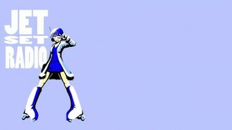 Jet Set Radio Action Platform Sports Grind Sega Anime Game