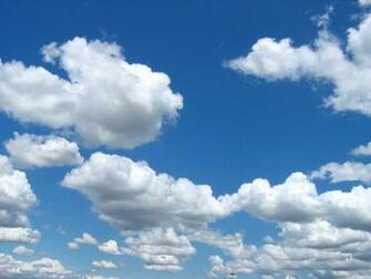Blue Sky Clouds Wallpaper And Image