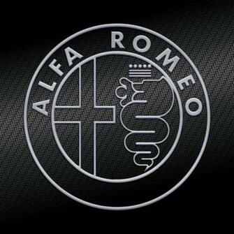 Alfa Romeo Logo Carbon Kevlar By Giulecce