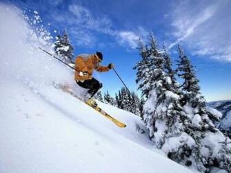 Skiing Kufri Himachal Pradesh Wallpaper