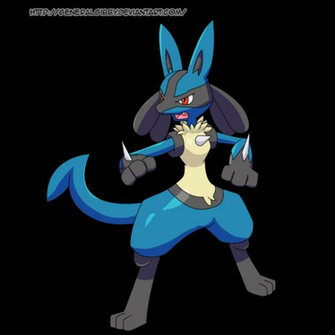 My Favorite Fighting Type Lucario By Generalgibby