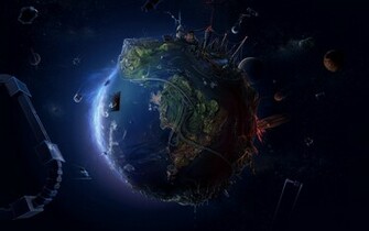 Hi Tech Planet Wallpaper HD
