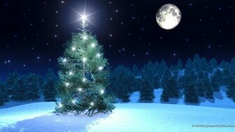 3d Wallpaper Christmas Tree X
