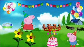Happy BirtHDay Song Peppa Pig Nursery Rhymes Kids Songs And