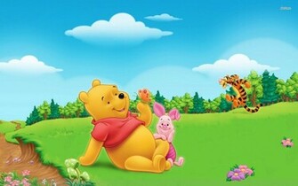 Disney Cartoon Winnie The Pooh Wallpaper HD SiwallpaperHD