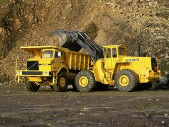 442b Dumptruck Truck F Wallpaper