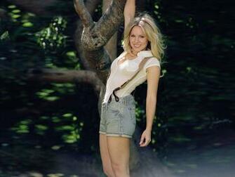 Kristen Bell Retro Style Wallpaper Pictures