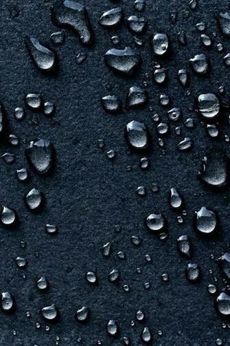 Rendered Bits iPhone Water Drops Wallpaper