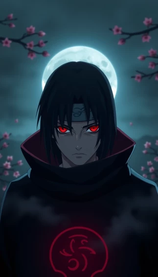 Naruto Itachi Phone Wallpaper