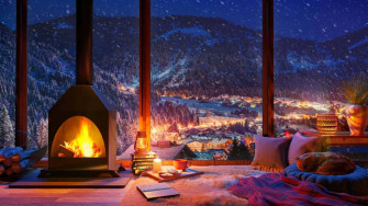 Cozy Winter Desktop Wallpaper