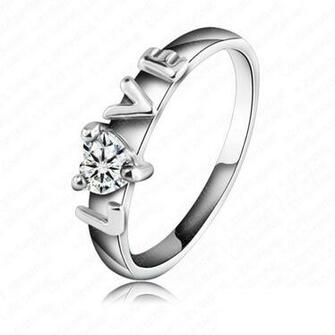 Platinum Couple Rings Love Token Wallpaper