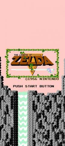 Legend Of Zelda Nes Phone Wallpaper
