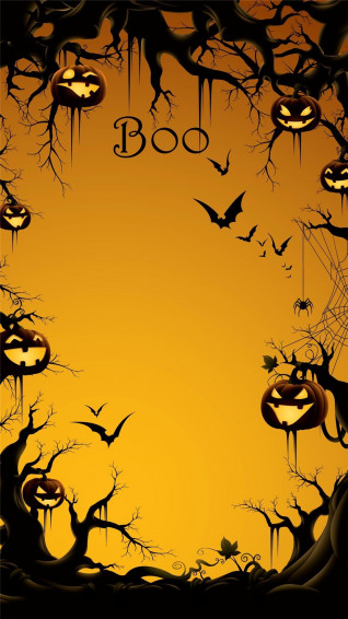 Cute Halloween iPhone Wallpaper