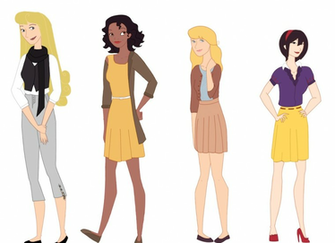 Modern Disney Princesses By Itoriiii