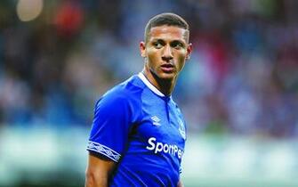 Wallpaper Richarlison 4k Match Football Everton