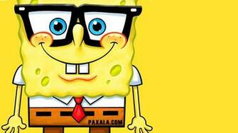 Wallpaper Bob Esponja Con Anteojos