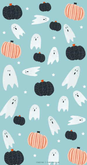 Preppy Halloween Wallpaper Ideas Pumpkins Ghosts I Take