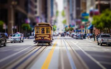 Tilt Shift HD Wallpaper Background Image