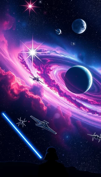 Star Wars Space Background Powerpoint