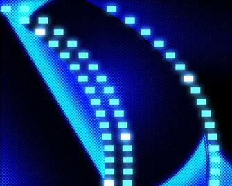 Strobe Lights On Blue Plus Animated Gif For iPads iPhones iPhone4