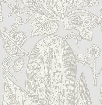 Feature Wallpaper Cowcumber Wallcovering In Cream And Grey