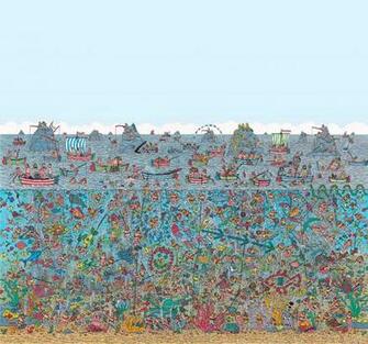 Style Themed Wallpaper Mural Where S Wally Deep Sea
