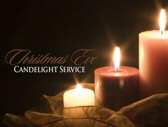 Christmas Candlelight Wallpaper
