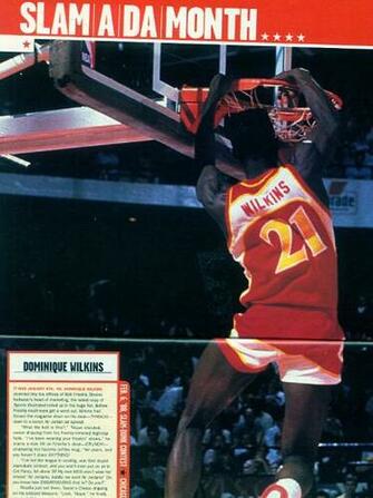 Slamadamonth Slam Dominique Wilkins Slamonline