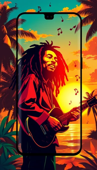 Bob Marley Phone Wallpaper
