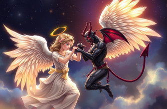 Angel And Devil Wallpaper