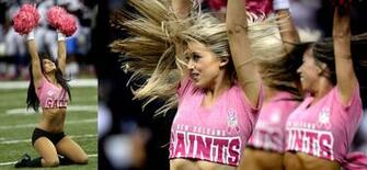 Cheerleader Nfl Football New Orleans Saints F Wallpaper Background