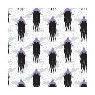 Disney Villians Ursula White Background The Quilting Place
