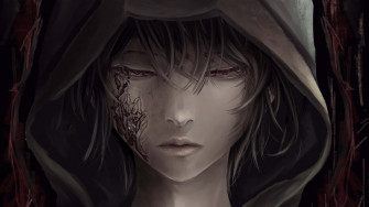 Horror Anime Boy Wallpaper