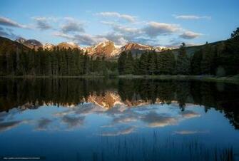 Rocky Mountain National Park Colorado Lake Desktop Wallpaper