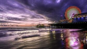 Santa Monica Pier Wallpaper Image